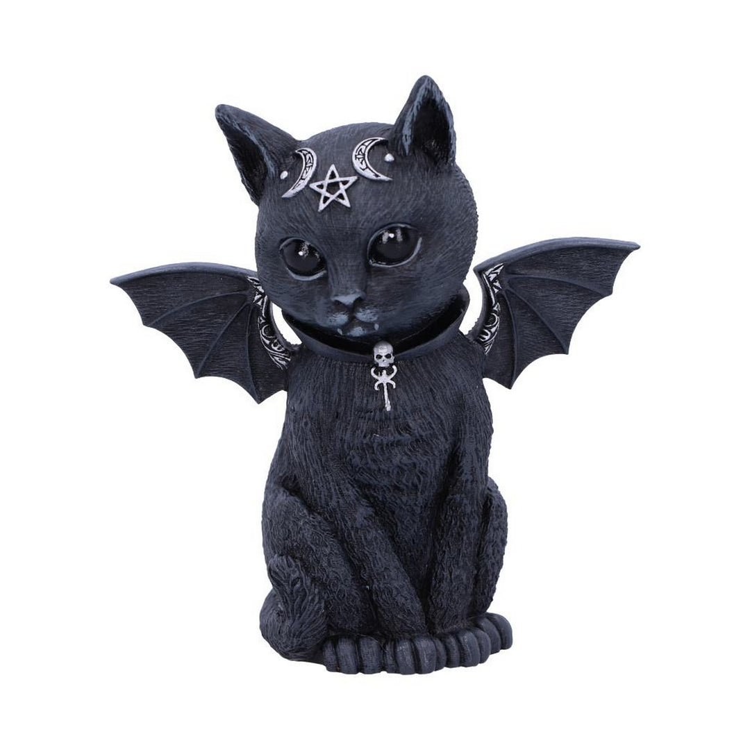 Malpuss Winged Occult Cat Figurine B5149R0