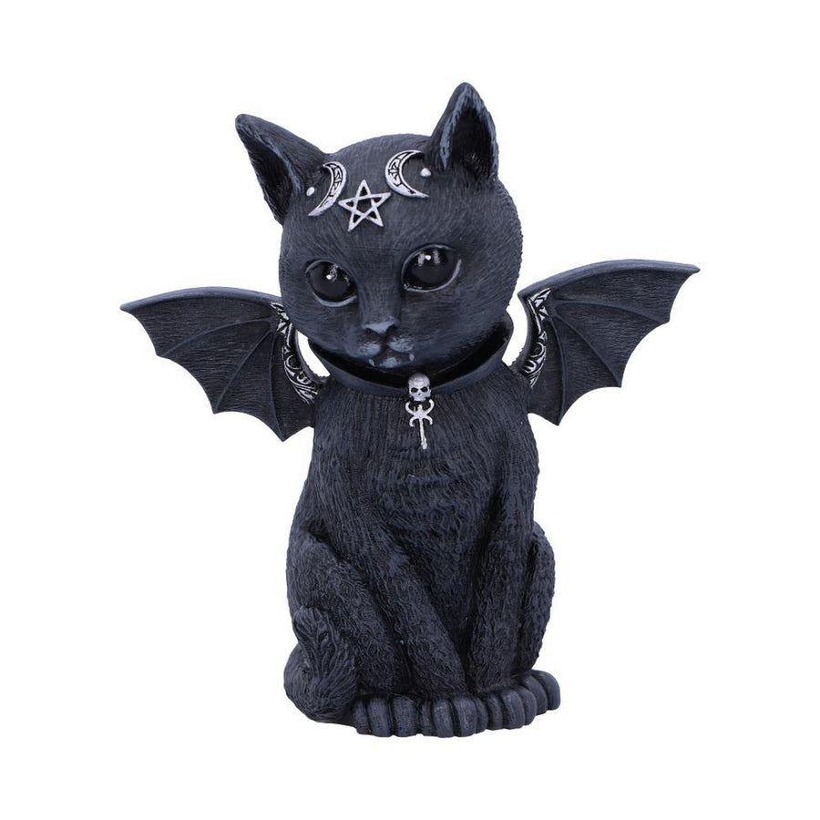 Malpuss Winged Occult Cat Figurine B5149R0