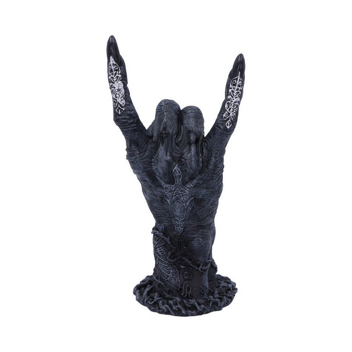 Baphomet's Horns Horror Hand Figurine B5159R0