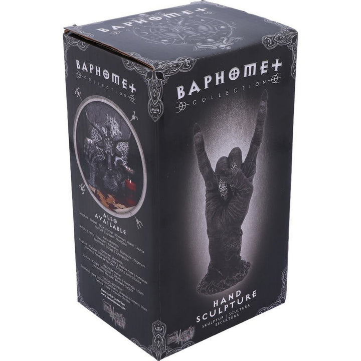 Baphomet's Horns Horror Hand Figurine B5159R0