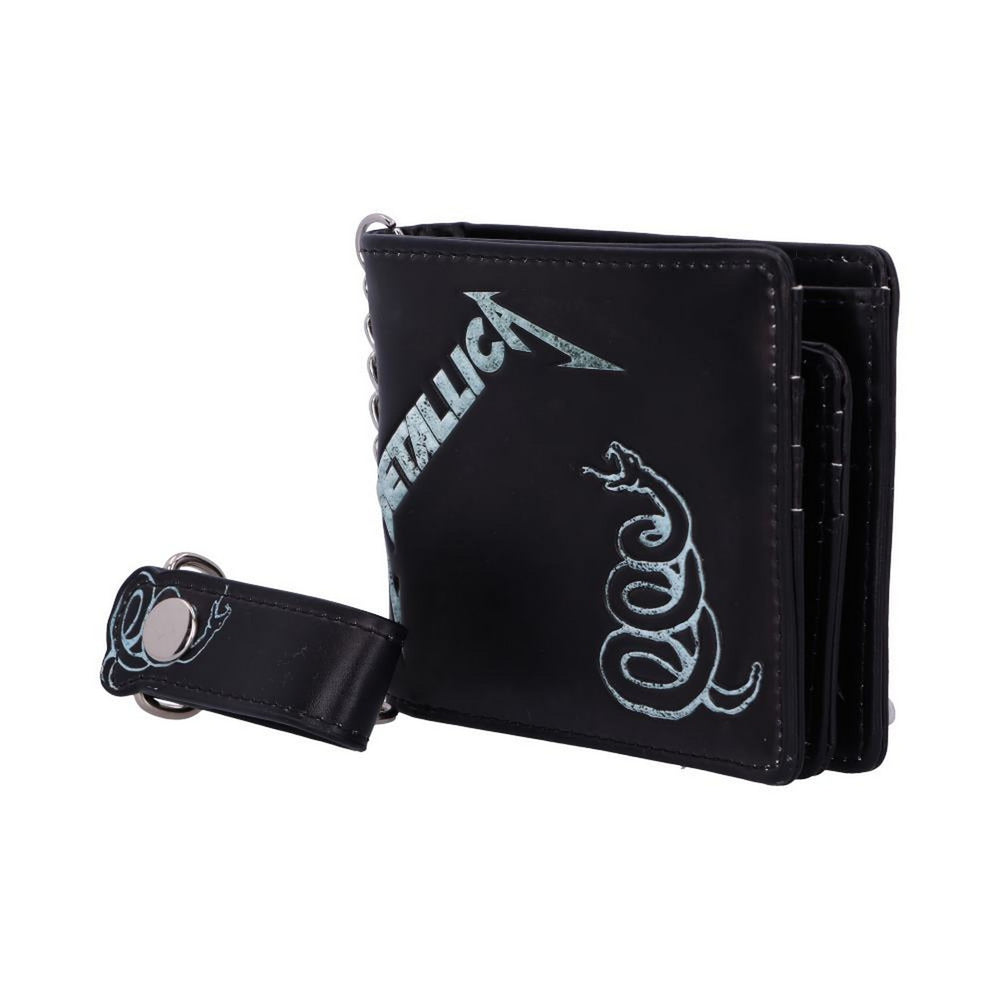 Officially licensed Metallica Black Album Wallet with Chain B5160R0