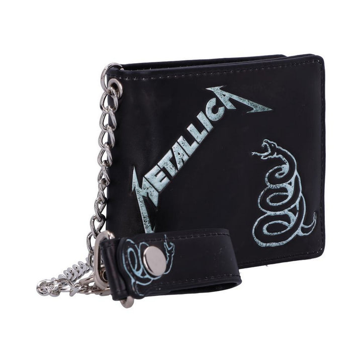Officially licensed Metallica Black Album Wallet with Chain B5160R0
