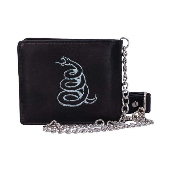 Officially licensed Metallica Black Album Wallet with Chain B5160R0