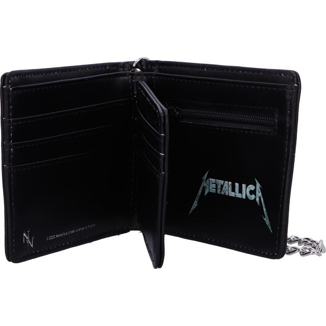 Officially licensed Metallica Black Album Wallet with Chain B5160R0
