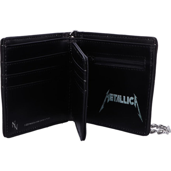 Officially licensed Metallica Black Album Wallet with Chain B5160R0