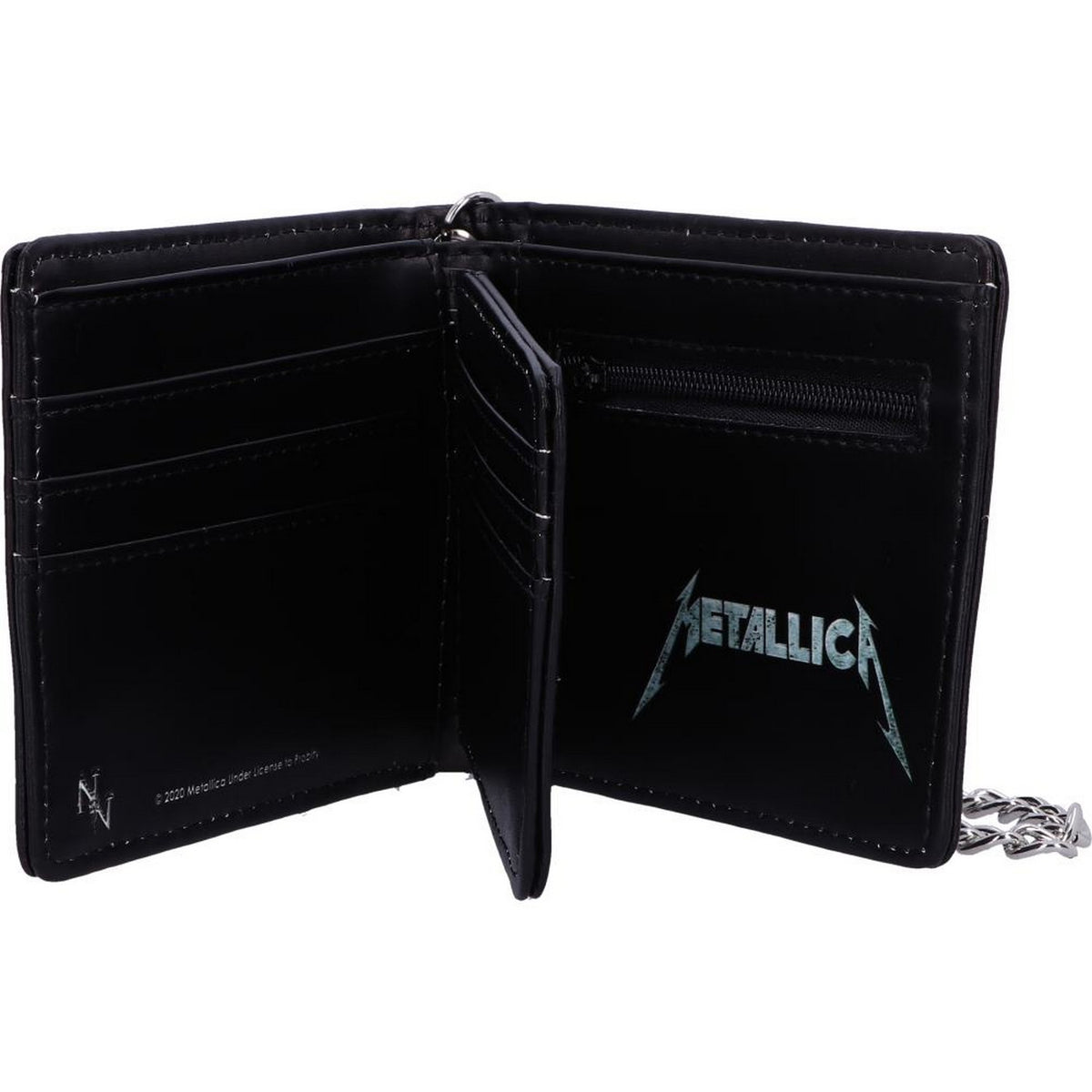 Officially licensed Metallica Black Album Wallet with Chain B5160R0