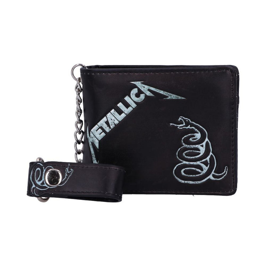 Officially licensed Metallica Black Album Wallet with Chain B5160R0