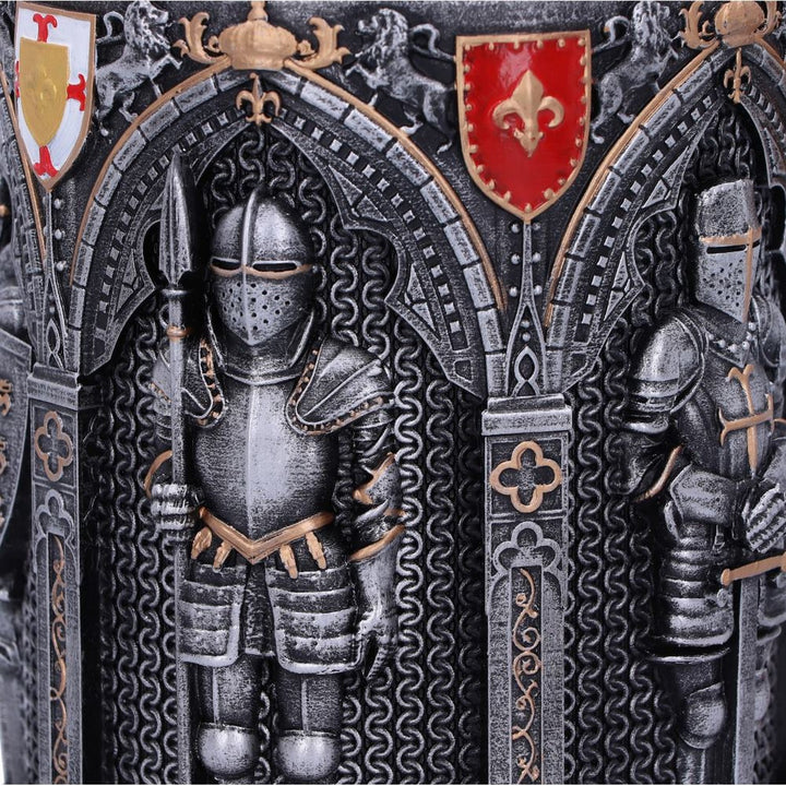 The Vow English Armoured Knight Latin Oath Tankard B5167R0