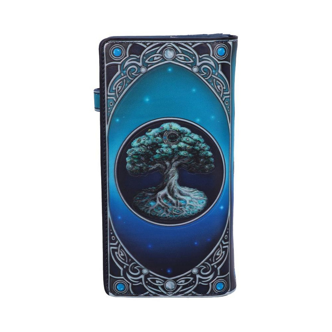 Tree of Life Pagan Moon Embossed Purse B5174R0