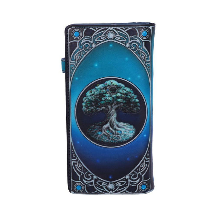 Tree of Life Pagan Moon Embossed Purse B5174R0