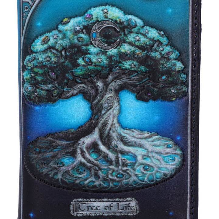 Tree of Life Pagan Moon Embossed Purse B5174R0