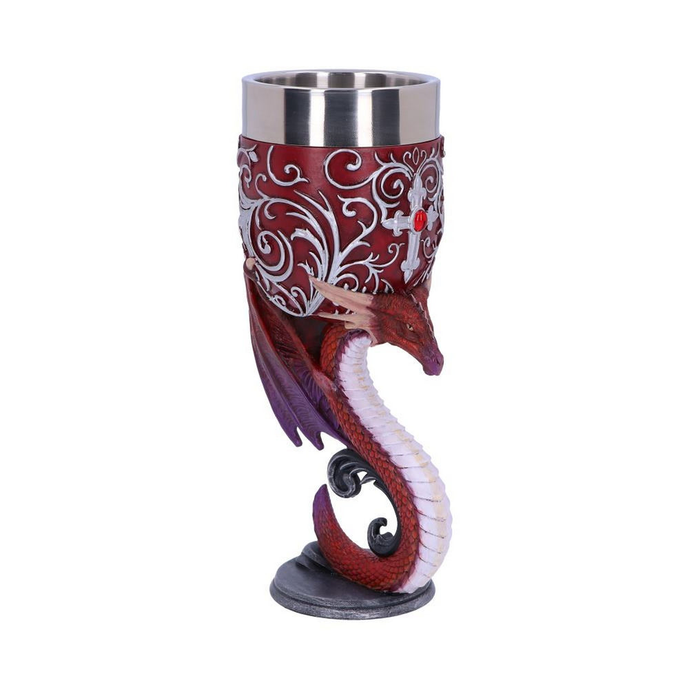 Dragons Devotion Twin Dragon Heart Set of Two Goblets B5190R0