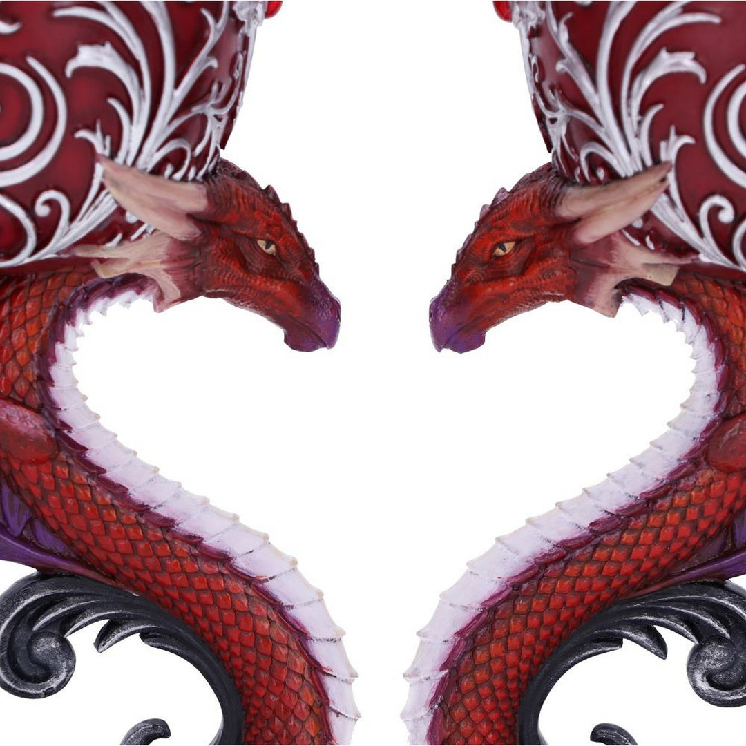 Dragons Devotion Twin Dragon Heart Set of Two Goblets B5190R0