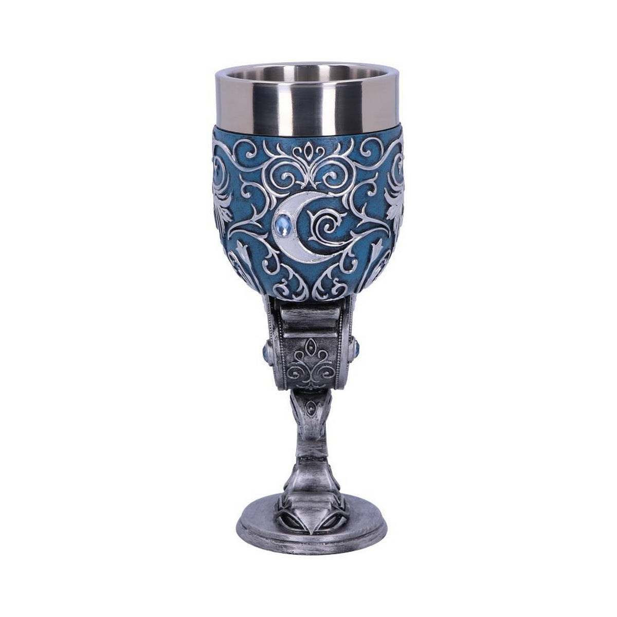 Wild at Heart Twin Wolf Heart Set of Two Goblets B5192R0