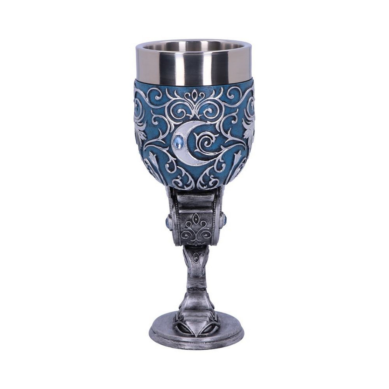 Wild at Heart Twin Wolf Heart Set of Two Goblets B5192R0