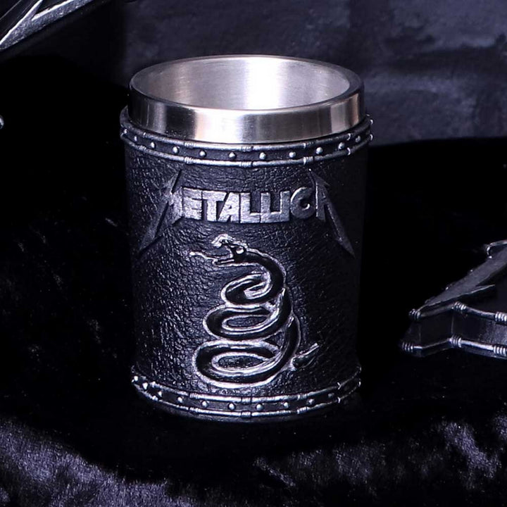 Officially Licensed Metallica Black Album Shot Glass B5221R0