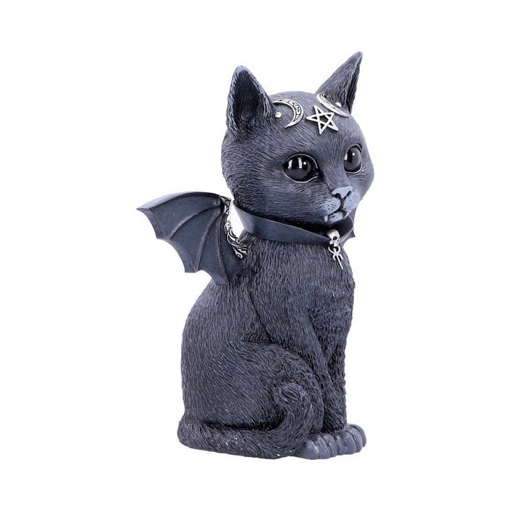 Large Malpuss Winged Occult Cat Figurine B5237S0
