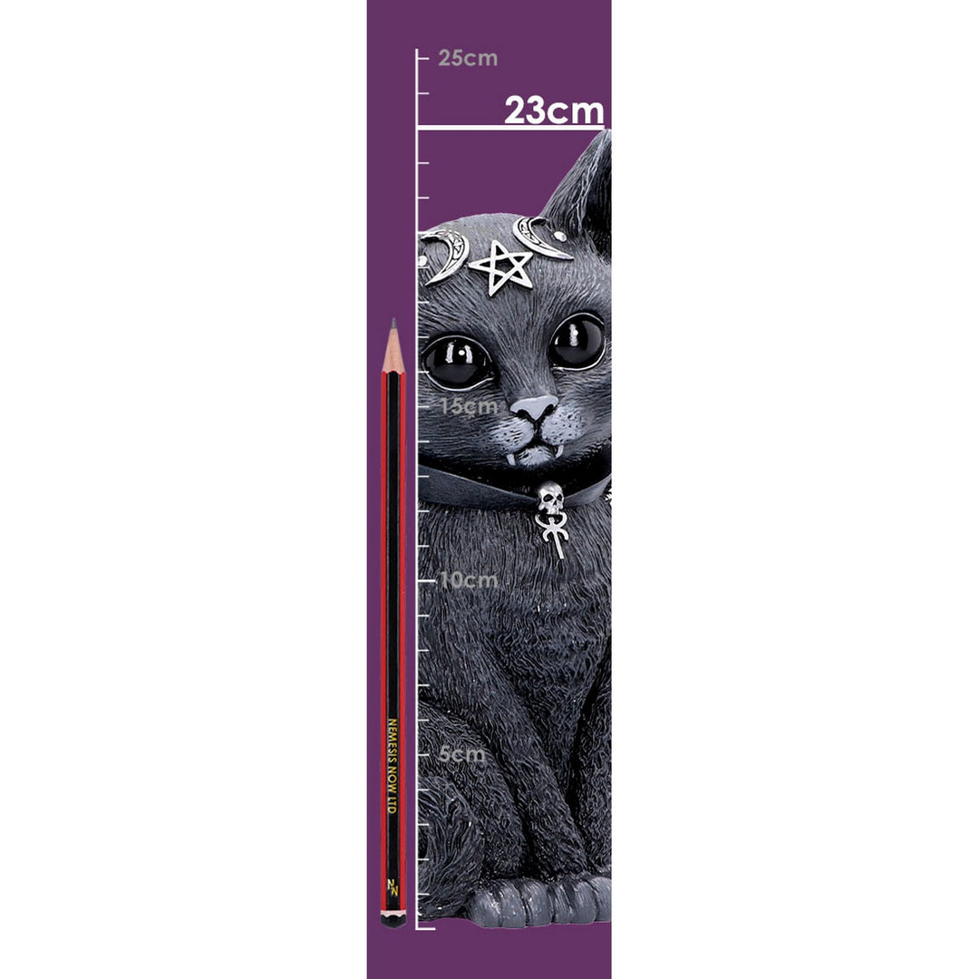 Large Malpuss Winged Occult Cat Figurine B5237S0