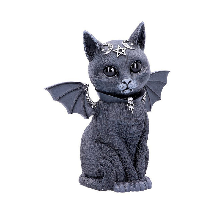 Large Malpuss Winged Occult Cat Figurine B5237S0