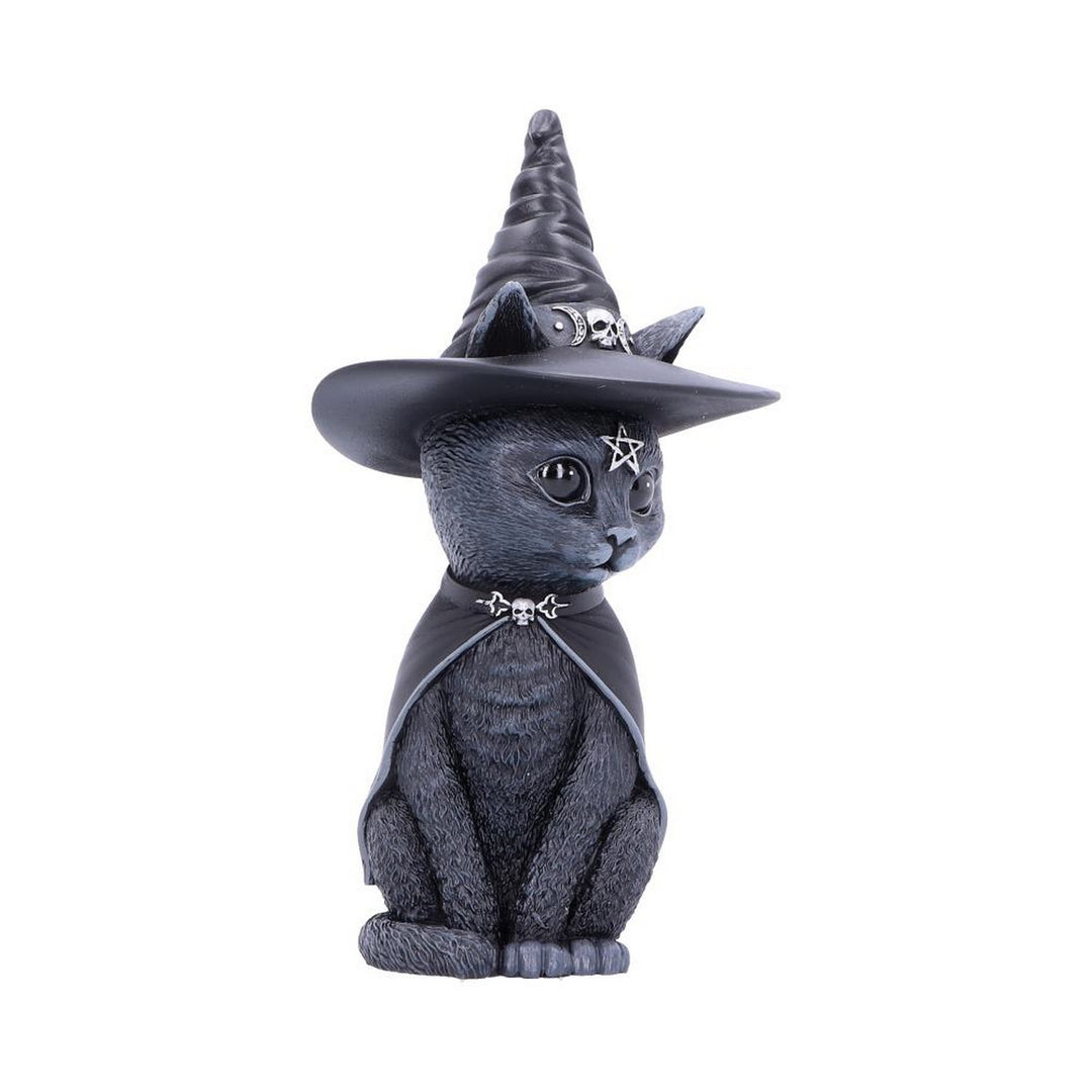 Purrah Witches Hat Occult Cat Figurine B5238S0