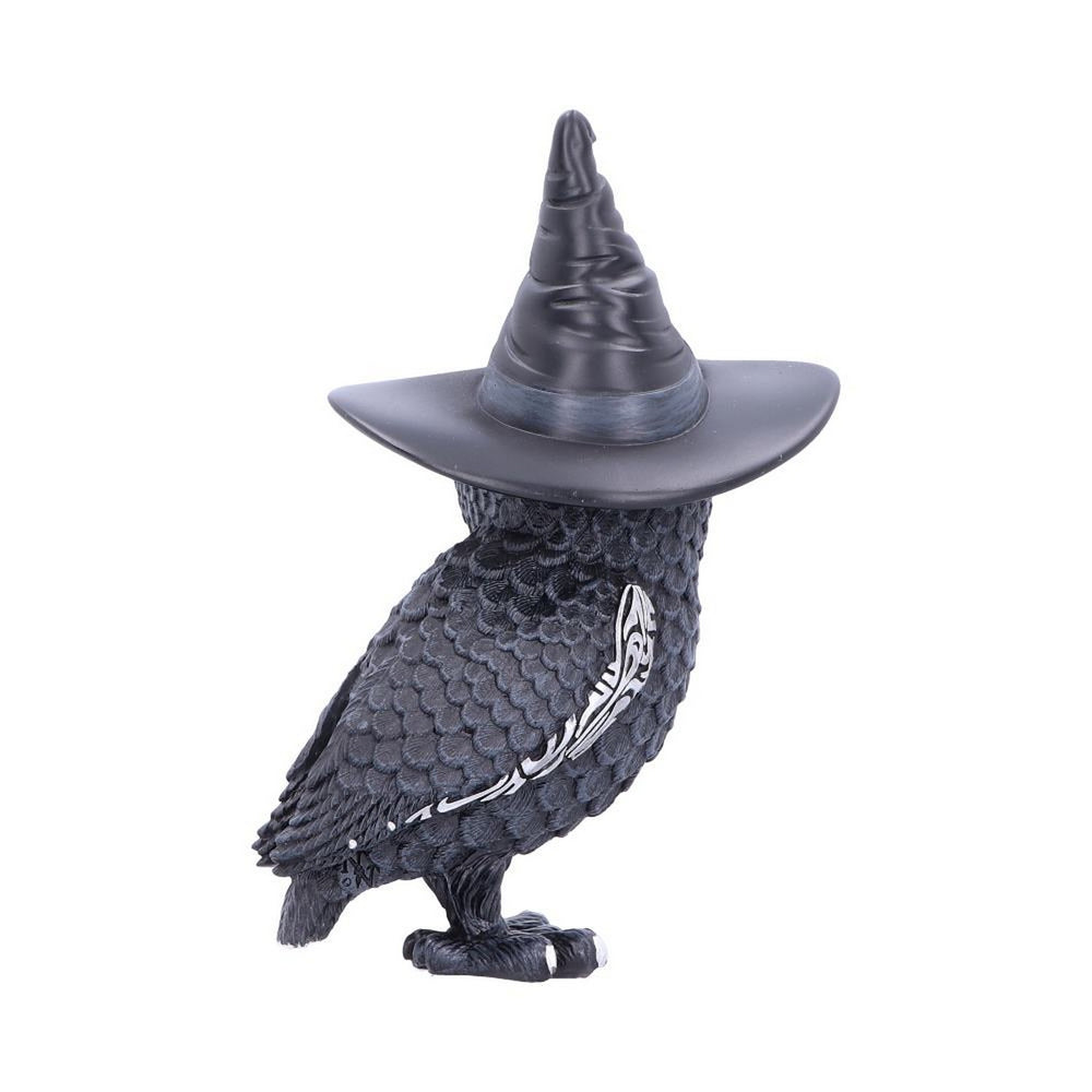 Owlocen Witches Hat Occult Owl Figurine B5239S0