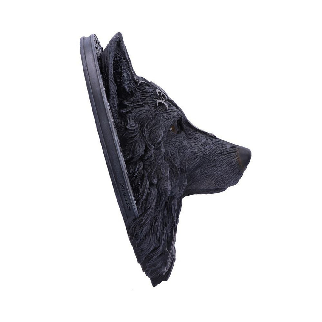 Dark Gothic Magical Wolf Moon Wall Hanging Plaque B5240S0