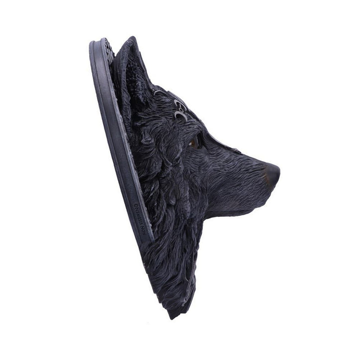 Dark Gothic Magical Wolf Moon Wall Hanging Plaque B5240S0