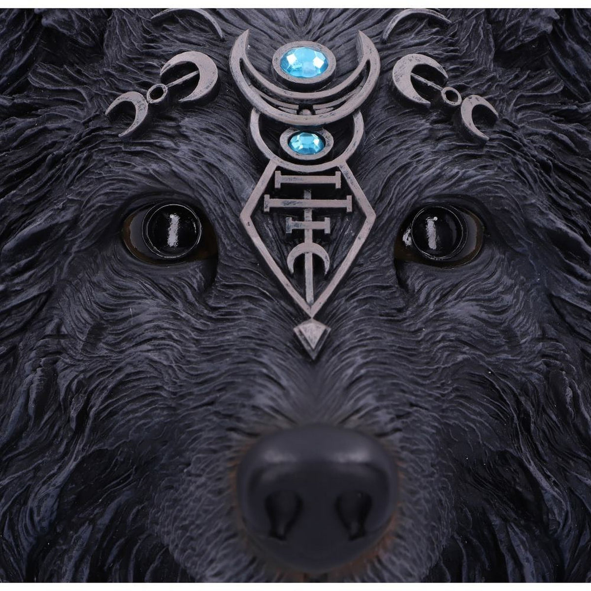 Dark Gothic Magical Wolf Moon Wall Hanging Plaque B5240S0