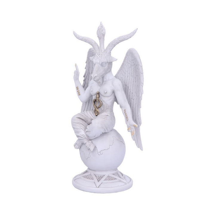 Dark Lord 26cm White Baphomet Figurine B5260S0