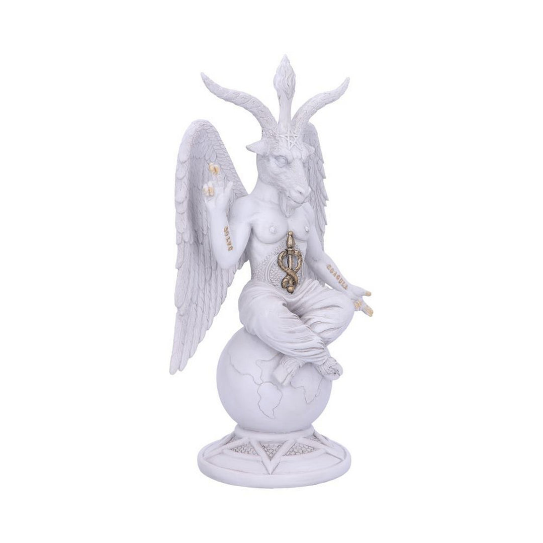 Dark Lord 26cm White Baphomet Figurine B5260S0