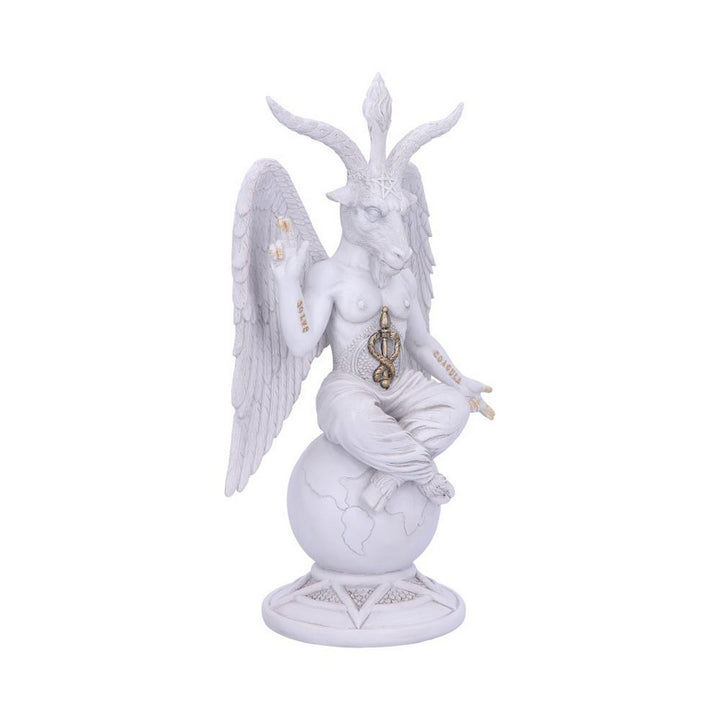Dark Lord 26cm White Baphomet Figurine B5260S0