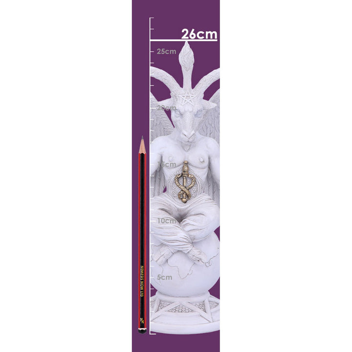 Dark Lord 26cm White Baphomet Figurine B5260S0