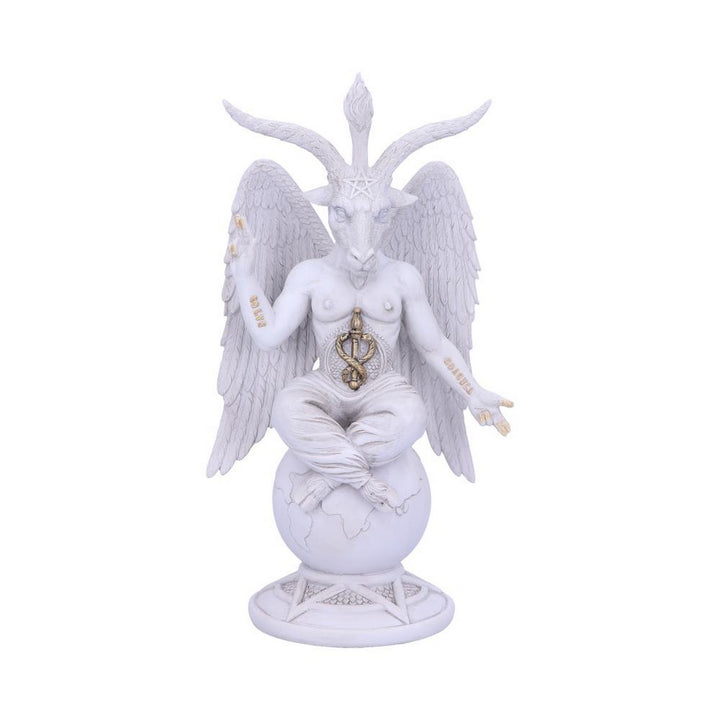 Dark Lord 26cm White Baphomet Figurine B5260S0