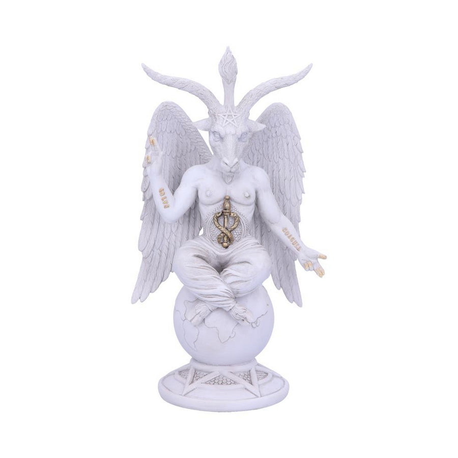 Dark Lord 26cm White Baphomet Figurine B5260S0