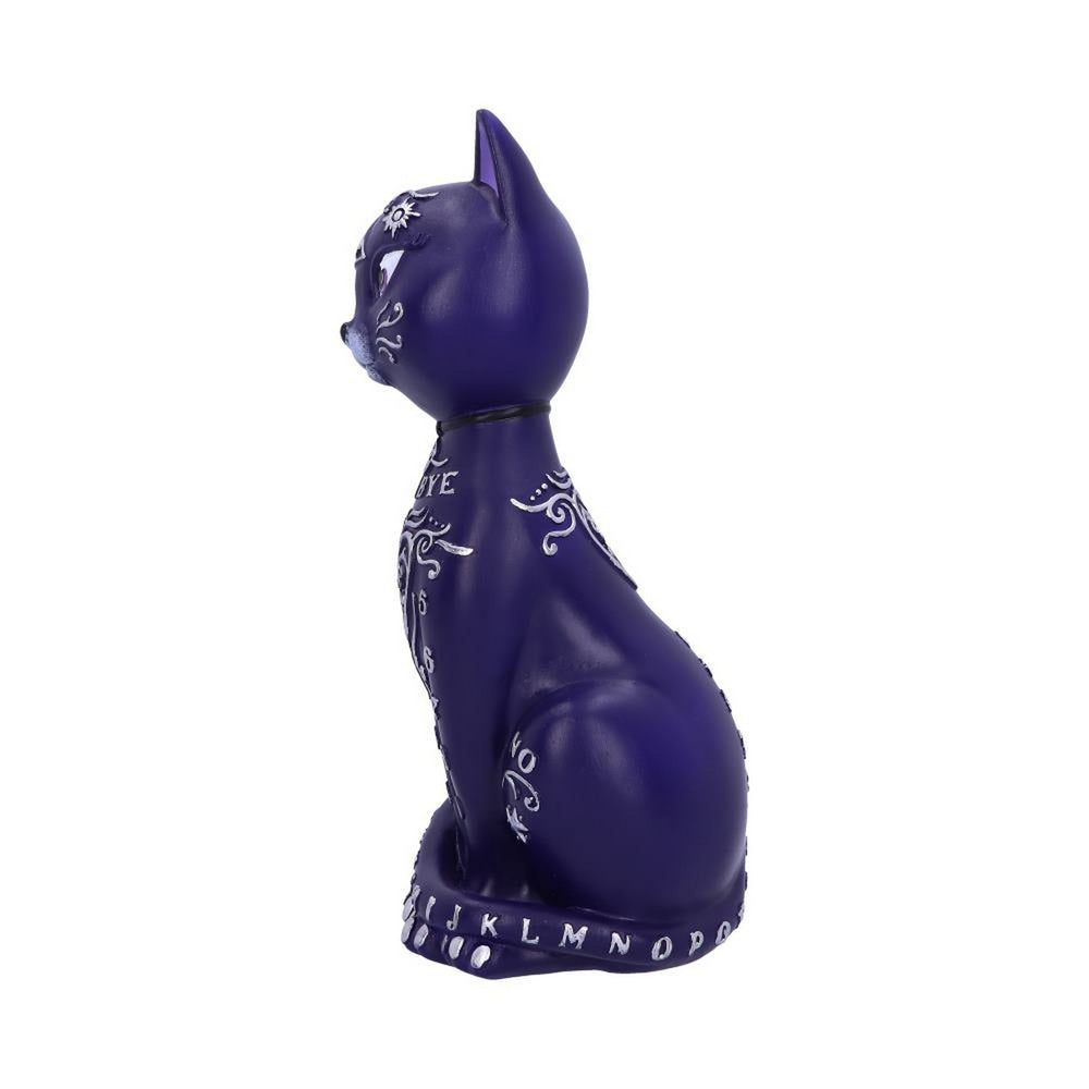 Purple Mystic Kitty 26cm Ouija Cat Figurine B5266S0