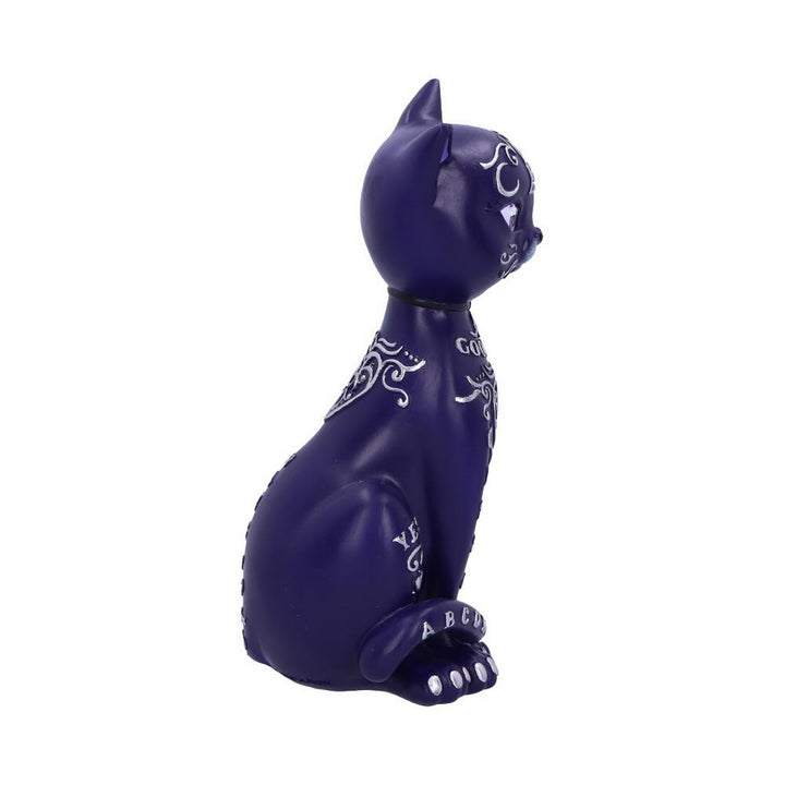 Purple Mystic Kitty 26cm Ouija Cat Figurine B5266S0