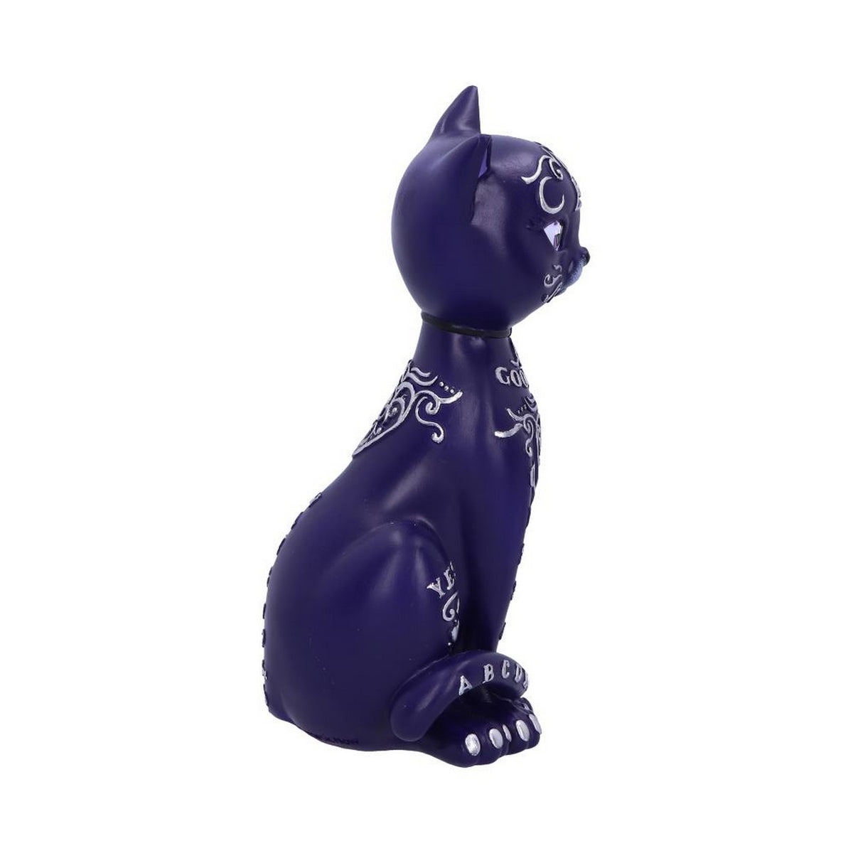 Purple Mystic Kitty 26cm Ouija Cat Figurine B5266S0