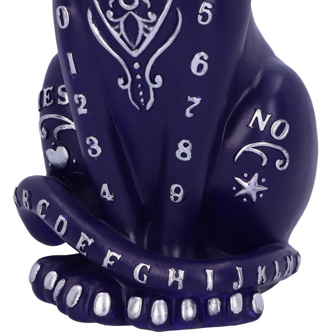 Purple Mystic Kitty 26cm Ouija Cat Figurine B5266S0