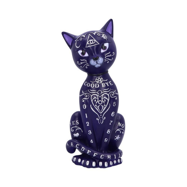 Purple Mystic Kitty 26cm Ouija Cat Figurine B5266S0
