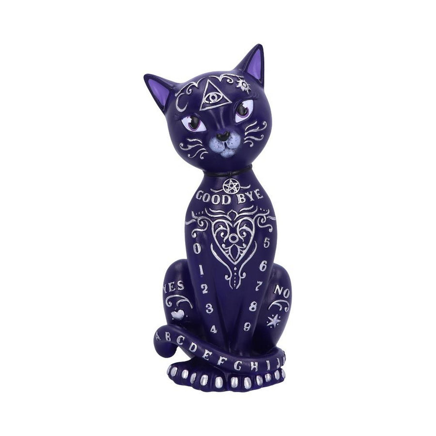 Purple Mystic Kitty 26cm Ouija Cat Figurine B5266S0