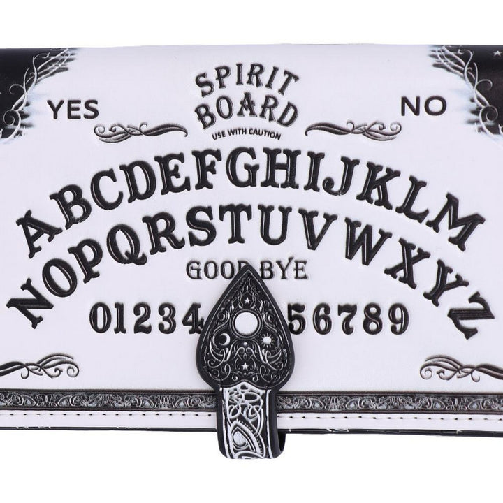 White Spirit Board Embossed Ouija Purse B5310S0