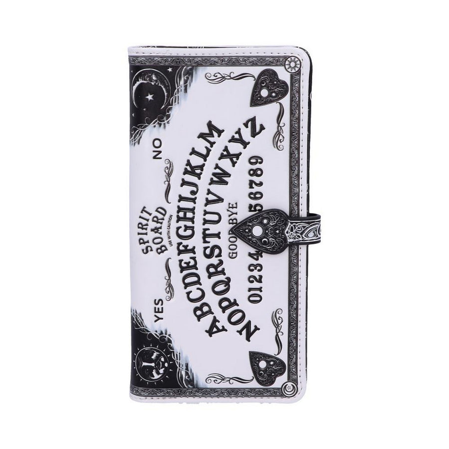 White Spirit Board Embossed Ouija Purse B5310S0