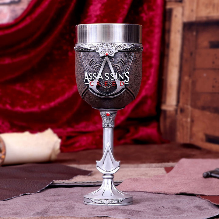 Officially Licensed Assassins Creed Brown Hidden Blade Game Goblet B5346S0