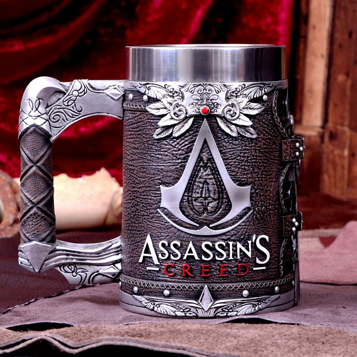 Officially Licensed Assassins Creed Brown Hidden Blade Game Tankard B5347S0