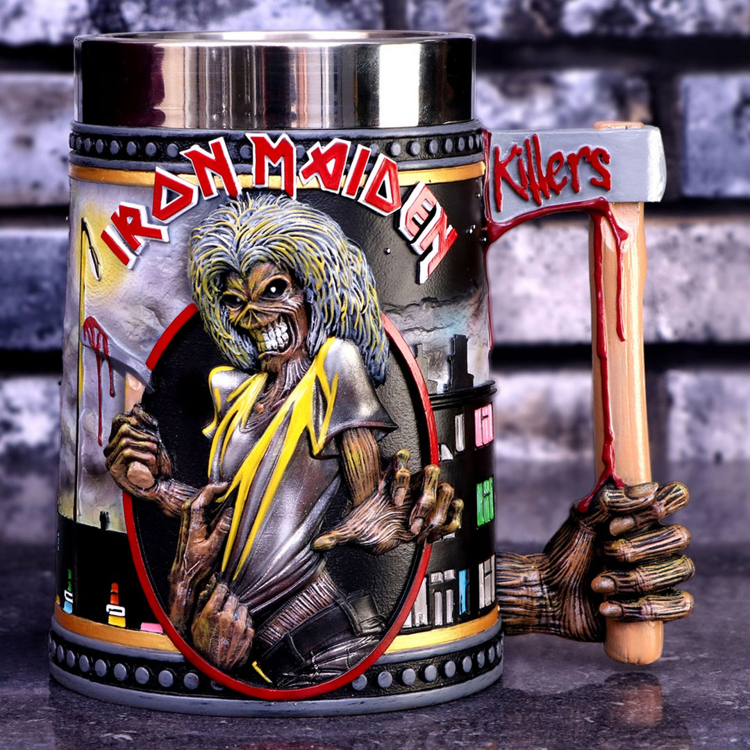 Officially Licensed Iron Maiden The Killers Eddie Album Tankard B5369S0