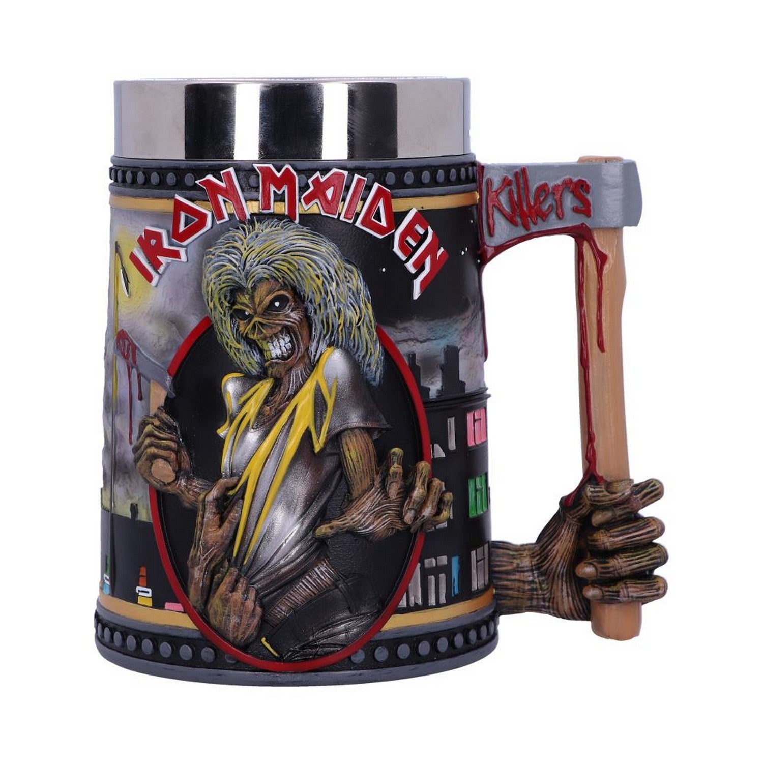 Officially Licensed Iron Maiden The Killers Eddie Album Tankard B5369S0