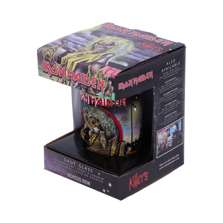 Officially Licensed Iron Maiden The Killers Eddie Album Shot Glass B5370S0