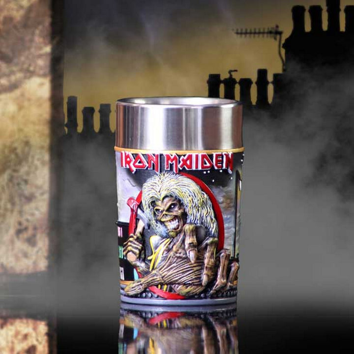 Officially Licensed Iron Maiden The Killers Eddie Album Shot Glass B5370S0