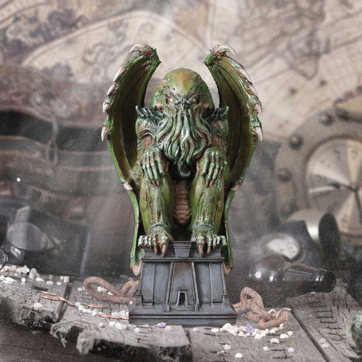 James Ryman Green Cthulhu Figurine Ornament B5371S0