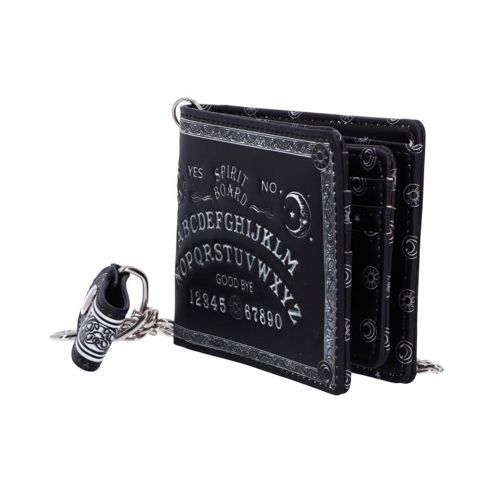Nemesis Now Spirit Board Embossed Purse Ouija Wallet Black 18.5cm B5376S0